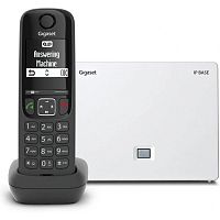 S30852-H3124-R101 Телефон IP Gigaset AS690IP BASE RUS черный (S30852-H3124-R101)