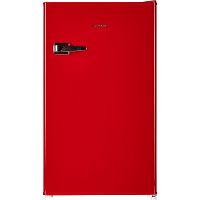 MFF83RR Холодильник MAUNFELD/ Холодильник MAUNFELD, ВхШхГ 831х474х447мм, 92 л, морозильная камера, ретро стиль, цвет: красный