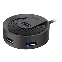HUB-30 Разветвитель USB 3.0 A4Tech HUB-30 4порт. черный