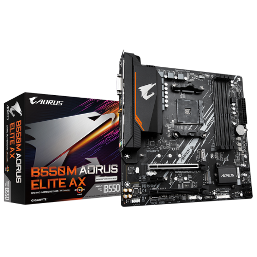 B550MAORUSELITEAX Материнская плата/ B550M AORUS ELITE AX B550MAORUSELITEAX Материнская плата/ B550M AORUS ELITE AX
