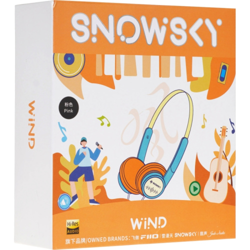 6953175741503 Наушники с микрофоном/ FIIO SNOWSKY WIND (F4411W) Розовый фото 8 6953175741503 Наушники с микрофоном/ FIIO SNOWSKY WIND (F4411W) Розовый фото 8