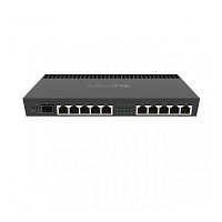 RB4011iGS+RM Маршрутизатор/ RB4011iGS+RM Powerful 10xGigabit port router with a Quad-core 1.4Ghz CPU, 1GB RAM, SFP+ 10Gbps cage and desktop case with rack ears