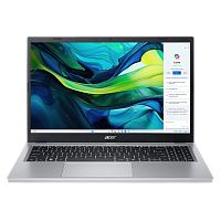 NX.JJJAA.004 Ноутбук/ ACER Aspire Go AG15-21PT-R5GQ 15.6"(1920x1080 (матовый) IPS)/Touch/AMD Ryzen 5 7520U(2.8Ghz)/8192Mb/512PCISSDGb/noDVD/Int:UMA/Cam/BT/WiFi/50WHr/war 1y/1.8kg/Silver/Win11Home