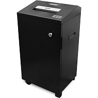 УА92-7 Уничтожитель документов ГЕЛЕОС УА92-7, DIN P-7 (7 ур-нь секр.), фрагмент 0,8х2мм, 8-9 лист (70г/м2), 92 литра