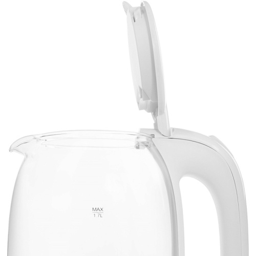 MGK-613WH Чайники MAUNFELD/ Чайник, 2200 Вт, 1.7 л., стекло, белый фото 6