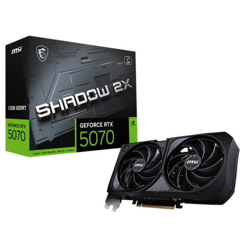 GeForceRTX507012GSHADOW2X Видеокарта/ GeForce RTX 5070 12G SHADOW 2X