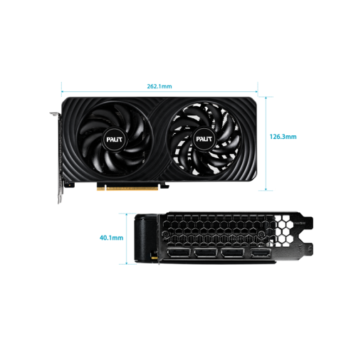 NE65050S19P1-GB2070D Видеокарта/ Palit GeForce RTX 5050 Dual OC фото 12