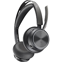 77Y89AA Гарнитура беспроводная/ VOYAGER FOCUS 2 UC,VFOCUS2 C (COMPUTER & MOBILE) USB-C, PREMIUM STEREO BLUETOOTH HEADSET, WITH CHARGE STAND, WORLDWIDE