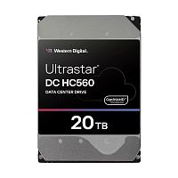 WUH722020BLE604 Жесткий диск/ HDD WD SATA Server 20Tb Ultrastar DC HC560 7200 6Gb/s 512MB 1 year warranty (replacement WUH722020ALE6L4, WUH722020BLE6L4, ST20000NM002H, ST20000NM007D)