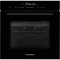 HK616Black Встраиваемый духовой шкаф Kuppersberg/ KITCHEN RETAIL / Встраиваемый духовой шкаф Kuppersberg ,ШхВхГ: 59.5х59.6х56.5 см, 72 л, гидролизная очистка, черный цвет
