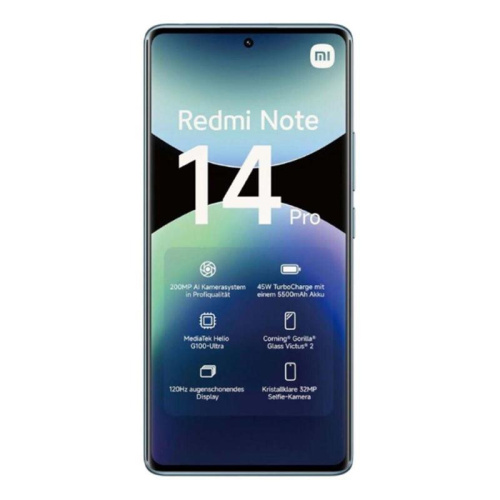 MZB0IWERU Смартфон Redmi Note 14 Pro 12+256Gb голубой (MZB0IWERU) фото 2