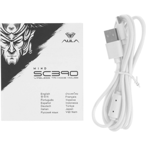 6978080505576 Игровая мышь/ Беспроводная игровая мышь AULA SC390 Белый фото 7 6978080505576 Игровая мышь/ Беспроводная игровая мышь AULA SC390 Белый фото 7