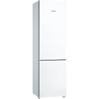 KGN39UW30U Отдельно стоящий холодильник с нижней морозильной камерой, 203х60х60 см, Серия 4, 400 л, A++, No Frost, белый