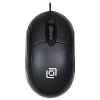 400941 Мышь Oklick 105S черный оптическая 800dpi USB для ноутбука 3but (400941)