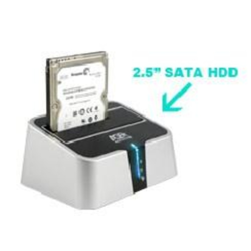 3CBT2 Док-станция для HDD AgeStar 3CBT2 SATA II пластик серебристый 1 [3CBT2] фото 4
