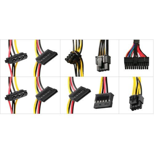 KPPSU750V3 Блок питания KingPrice ATX 750W KPPSU750 (20+4pin) APFC 120mm fan 4xSATA фото 9