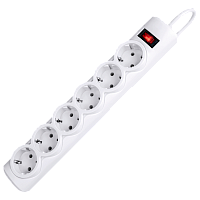 99490 Сетевой фильтр Defender DFS 153 3 м, белый, 6 розеток/ Surge Protector Defender DFS 153 3m, white, 6 outlets