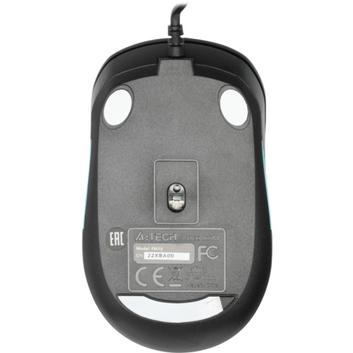 FM10BLUE Мышь A4Tech Fstyler FM10 черный/синий оптическая 1600dpi USB 4but (FM10 BLUE) фото 5 FM10BLUE Мышь A4Tech Fstyler FM10 черный/синий оптическая 1600dpi USB 4but (FM10 BLUE) фото 5