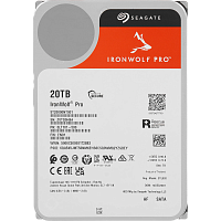 ST20000NT001 Жесткий диск/ HDD Seagate SATA 20Tb IronWolf Pro NAS 6Gb/s 7200 256Mb 1 year warranty (replacement WD201KFGX, WD202KFGX)