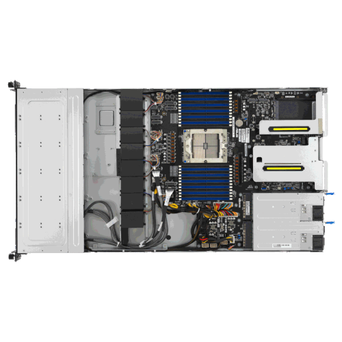 90SF03Y1-M002J0 Серверная платформа/ ASUS RS501A-E12-RS4U, 1U, 1x SP5 LGA6096 (450W), 24x DDR5 6400/4800, 4 x 2.5'' hsb SATA/SAS*/NVMe, 2 x M.2 PCIe/SATA up to 22110, 3x PCIe x16* + 1x OCP3.0, 1x Mgmt port + 1 x 2-Port Intel I350 1GbE LAN, 1+1 1600W фото 9