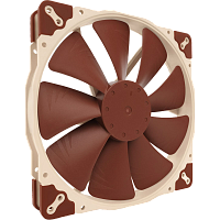 NF-A20PWM Кулер для корпуса/ Case Cooler Noctua NF-A20 PWM (200x200x30mm, 4-pin PWM, 86.46CFM, 18.1dBA, 800RPM, Beige/Brown)