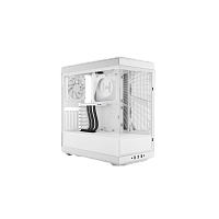 CS-HYTE-Y40-WW Корпус без блока питания/ Case HYTE Y40, Midi-Tower, TG, no fans, 2xUSB-A 3.2, 1xUSB Type-C, ATX, mATX, mITX Snow White