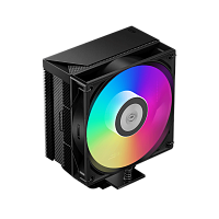 RT500TCARGBBK Кулер для процессора/ CPU Cooler PCCooler RT500 TC ARGB BK (245W, 4-pin PWM, 152mm, Al/Cu, 5x6mm, ARGB, 1x120mm, 73.32CFM, 34.9dBA, 2200RPM, S: 1851/1700/1200/115X, AM5/AM4, black)