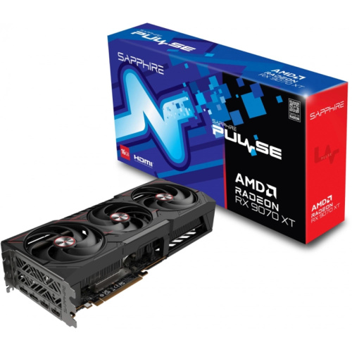 11348-03-20G Видеокарта Sapphire RX9070XT PULSE 16GB GDDR6 256bit 2xDP 2xHDMI 3FAN RTL фото 7 11348-03-20G Видеокарта Sapphire RX9070XT PULSE 16GB GDDR6 256bit 2xDP 2xHDMI 3FAN RTL фото 7