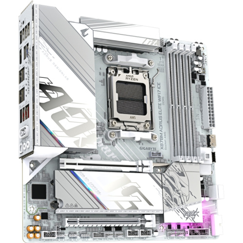 X870MAELITEWF7ICE Материнская плата/ X870M A ELITE WF7 ICE фото 8
