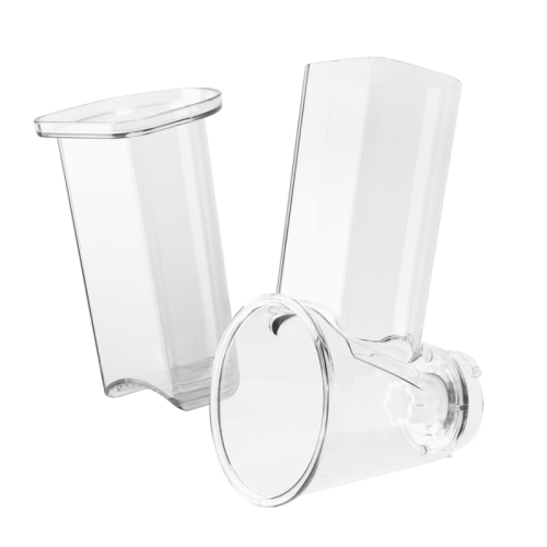 MF-1031OR Овощерезка MAUNFELD/ Овощерезка, 150 Вт, 5 насадок, белый/оранжевый фото 9