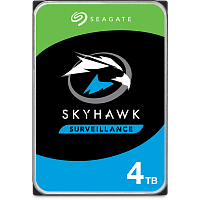 ST4000VX016 Жесткий диск/ HDD Seagate SATA3 4Tb 5400 Skyhawk Surveillance 256Mb 1 year warranty (replacement ST4000VX015, ST4000VX013, ST4000VX005)