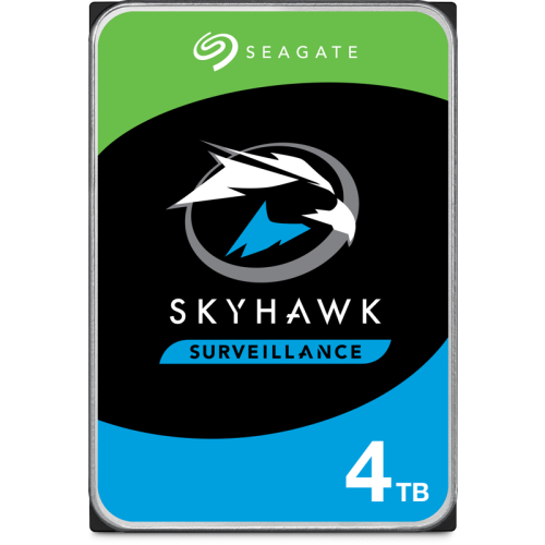 ST4000VX016 Жесткий диск/ HDD Seagate SATA3 4Tb 5400 Skyhawk Surveillance 256Mb 1 year warranty (replacement ST4000VX015, ST4000VX013, ST4000VX005)