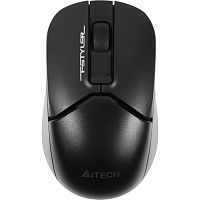 FB12BLACK Мышь A4Tech Fstyler FB12 черный оптическая 1200dpi беспров. BT/Radio USB 3but (FB12 BLACK)