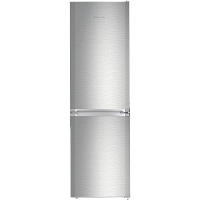 CUefe3331-26001 Холодильники Liebherr/ 181.2x55x63, объем камер 156/53 л, нижняя морозильная камера, нержавеющая сталь
