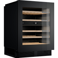 Винный шкаф ASKO/ Арт. 745894 ; Винный шкаф ASKO, высота 82 см, объем 120 л, сенсорное управление, Wi-Fi, LED освещение, угольный фильтр, энергоэффективность А+, цвет черное стекло