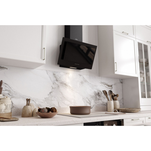 266399 GOOD, Кухонная вытяжка ELIKOR Коралл 50П-430-К3Д, черный/черн.стекло фото 4