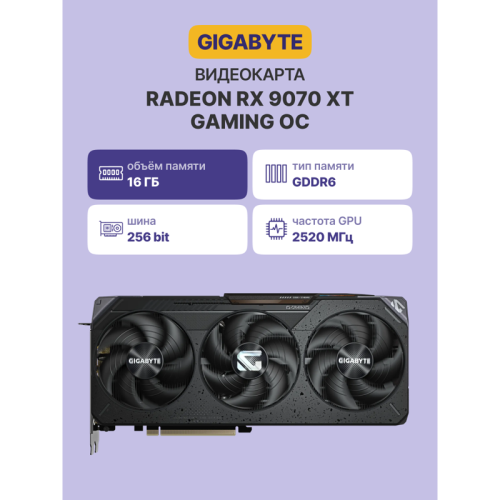 GV-R9070XTGAMINGOC-16GD Видеокарта/ GV-R9070XTGAMING OC-16GD фото 12