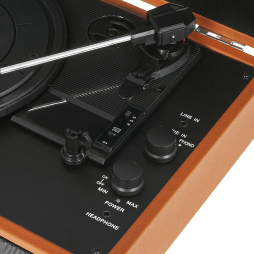 4610121100488 Проигрыватель для винила/ Виниловый проигрыватель RITMIX LP-160B Коричневый фото 4 4610121100488 Проигрыватель для винила/ Виниловый проигрыватель RITMIX LP-160B Коричневый фото 4