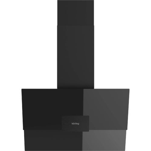 KHC66373BXGN Наклонная вытяжка Korting/ Наклонная, 60см, кнопочное управление, черное стекло фото 2