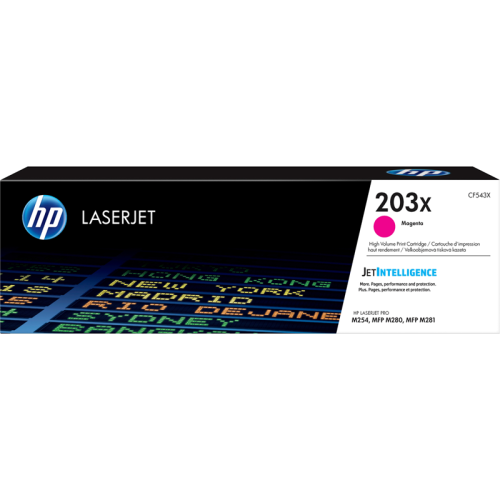 CF543X Тонер-картридж/ HP 203X Original Magenta LaserJet Toner Cartridge