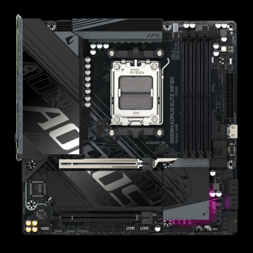 B850MAORUSELITEWIFI6E Материнская плата Gigabyte B850M AORUS ELITE WIFI6E, RTL фото 8 B850MAORUSELITEWIFI6E Материнская плата Gigabyte B850M AORUS ELITE WIFI6E, RTL фото 8