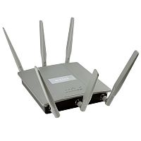 DAP-2695/RU/A1A Точка доступа/ AC1750 Wi-Fi PoE Access Point, 2x1000Base-T LAN, 3x4dBi (2.4GHz)+3x6dBi (5GHz) detachable antennas, RJ45 Console, w/o PoE base/power adapter