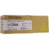 Print Cartridge Yellow SP C360X (9K)