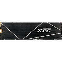 AGAMMIXS70B-512G-CS Твердотельный накопитель/ ADATA SSD GAMMIX S70 BLADE, 512GB, M.2(22x80mm), NVMe, PCIe 4.0 x4, 3D TLC, R/W 7400/6800MB/s, IOPs 425 000/510 000, DRAM buffer 512MB, TBW 370, DWPD 0.4, with Heat Spreader (5 лет)