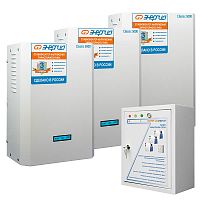 Е0101-0300 Трехфазный стабилизатор ЭНЕРГИЯ 22 500 ВА серии Classic (комплект 3стаб.+БКС)/ Three-phase stabilizer ENERGY 22 500 VA Classic series (set 3stab. + BCS)