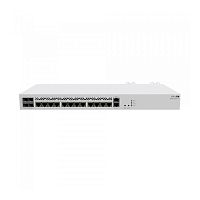 CCR2116-12G-4S+ Маршрутизатор/ CCR2116-12G-4S+ Cloud Core Router with Amazon Annapurna Labs Alpine v3 AL73400 CPU (16-cores, 2GHz per core) and Marvell 98DX3255 switch-chip, 16GB RAM, 4xSFP+ cage, 13xGbit LAN, M.2 PCIe slot, RouterOS L6, 1U rackmount case