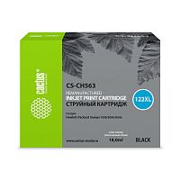 -/ Картридж струйный Cactus CS-CH563 №122XL черный (18мл) для HP DJ 1050/2050/2050s