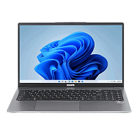 BM156UL-H Ноутбук/ Atlant 15.6"(1920x1080 IPS (матовый))/AMD Ryzen 5 7430U(2.3Ghz)/16384Mb/512SSDGb/noDVD/Int:AMD Radeon Vega 7/Cam/BT/WiFi/-/54.7WHr/war 1y/1.8kg/Silver/Win11Home