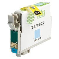 CS-EPT0825 -/ Картридж струйный Cactus CS-EPT0825 T0825 светло-голубой (13.8мл) для Epson Stylus Photo R270/290/RX
