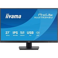 XU2793HSU-B7 Монитор Iiyama 27" ProLite XU2793HSU-B7 черный IPS LED 1ms 16:9 HDMI M/M матовая 250cd 178гр/178гр 1920x1080 100Hz DP FHD USB 3.8кг